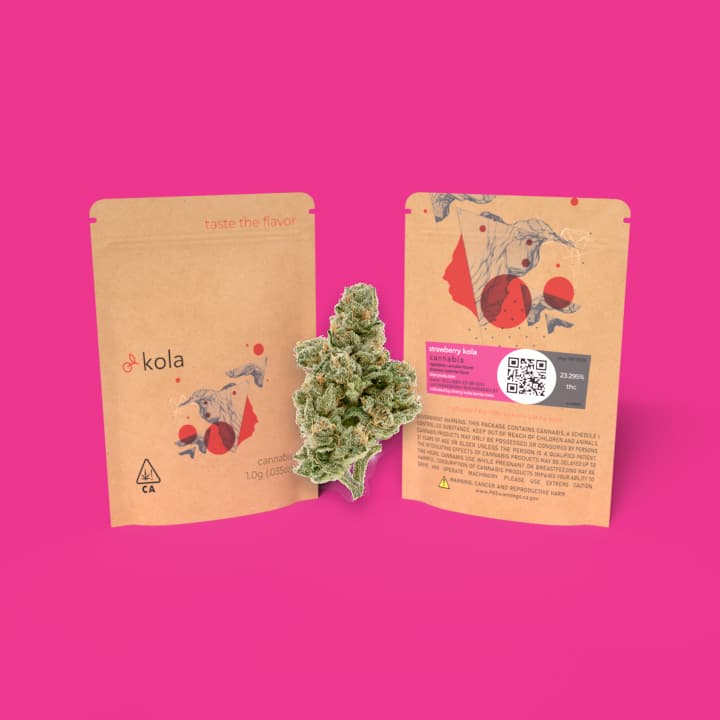 Strawberry Kola Flower Gram